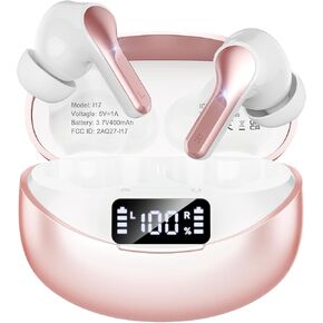 Wireless Earbuds, Bluetooth 5.4 Headphones HiFi Stereo/Crystal Clear in Saudi Arabia