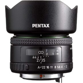 Pentax HD PENTAX-FA35mmF2 Wide Angle Monofocal Lens (Full Size Compatible), Good Picture Performance, High Performance HD Coating, Compact and Lightweight Design, Close-Up Shooting 11.8 inches (30 in Kuwait