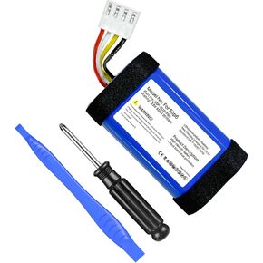 8500mAh Replacement Battery for Flip 6, 2026 Upgrade High Capacity Li-Polymer Battery Compatible with JBL Flip 6, Part No: GSP-1S2P-F6D in Kuwait
