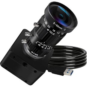 20MP USB Camera, 5-50mm 10X Optical Zoom Camera in Kuwait