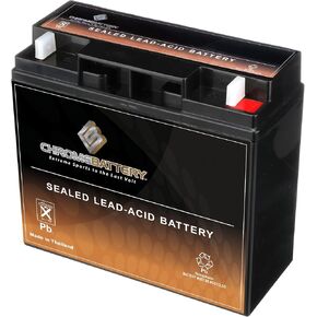 CB CHROMEBATTERY 12V 21Ah SLA Battery – T3 Nut & Bolt Terminal – Deep Cycle Design Rechargeable Power for Alarms, Scooters, Toys & More – Maintenance-Free Sealed Lead Acid in Kuwait