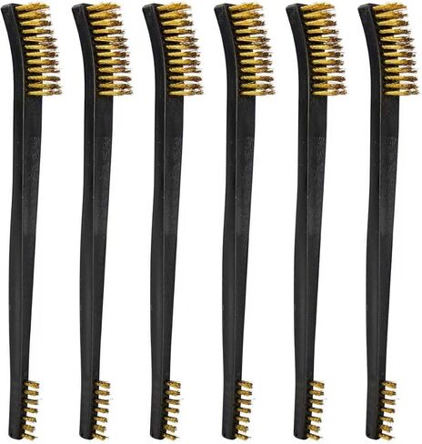 PINGMIC Gun Cleaning Brushes, Double-Ended Gun Brushes, 12 Blue Nylon in Saudi Arabia