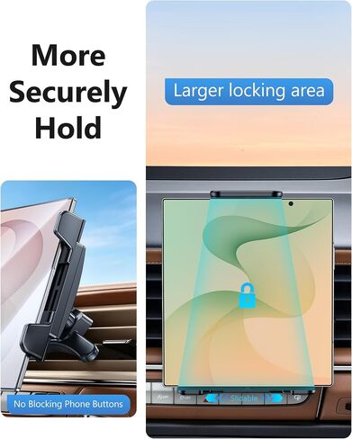 Z Fold 8 7 Car Mount Holder, Car Vent Phone Mount for Z Fold Tablet iPhone in Saudi Arabia