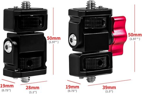 Field Monitors Holder Camera Monitors Bracket with Cold Shoe Mount for Video Fill Light Attachment Release Mount in Saudi Arabia