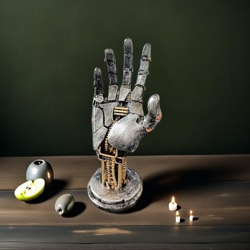 Game Controller Holder for PS5 PS4 Xbox Universal Headphone Stand & Controller Gamer Gifts Gaming Accessories for Desk Decorations Mechanical Hand Statue in Saudi Arabia