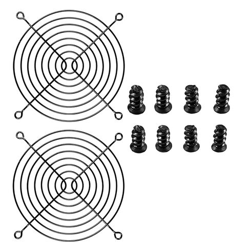 Black 10 Pack PC Fan Grill,PC Fan Cover in Saudi Arabia