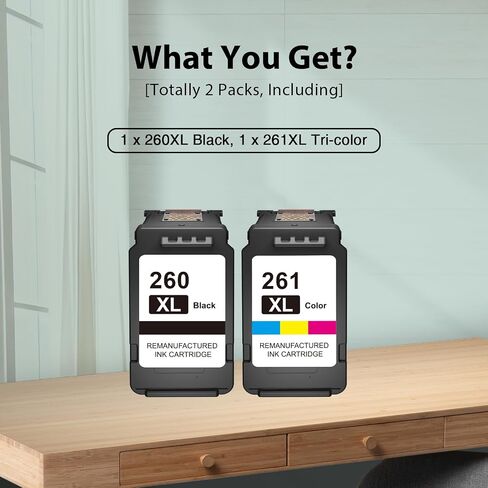 260XL 261XL Replacement for Canon 260 and 261 Ink Cartridges TS6420a TS6400 in Saudi Arabia