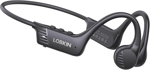 LOBKIN Bone Conduction Headphones Bluetooth 6.0 - Open Ear Headphones for Sports, IPX7 Waterproof Wireless Earphones, 25g Ultra-Light & Secure Fit, 10H Battery, for Running, Cycling, Workout in Kuwait