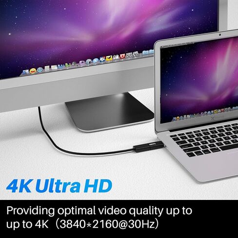 3 Pack 4K DisplayPort to HDMI Adapter, Uni Directional DP to HDMI Connector in Kuwait