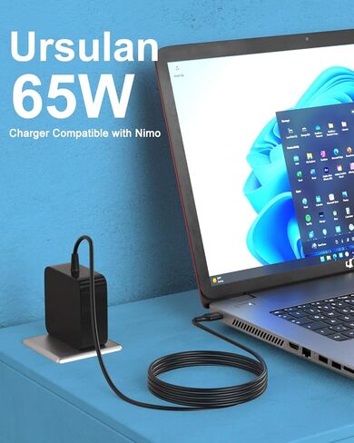 65W USB C Charger Compatiable with ASUS Nimo Laptop in Saudi Arabia