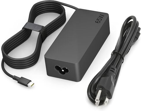 Dzytnsy 65W USB C Charger Compatible with Lenovo Thinkpad/Yoga/Chromebook Laptop Computer 65W 45W USB C Fast Power Adapter in Kuwait