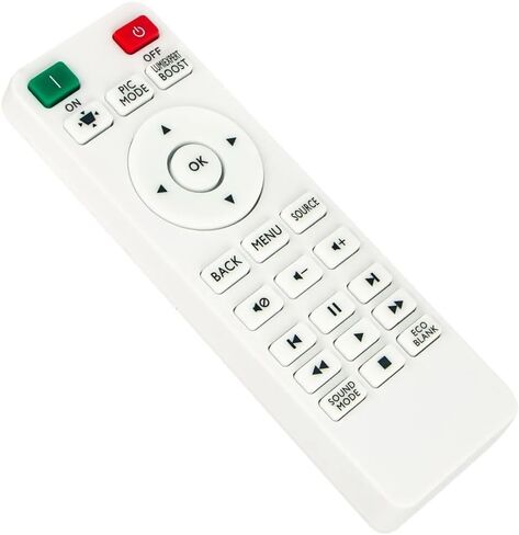 RCV013 Projector Remote Control for BenQ Projector in Living Rooms or Rooms, No Programming or Pairing Needed, Replacement Remote Compatible Models TK700 TH575 TK700ST W1130 TH585 TH685 TH671ST in Saudi Arabia