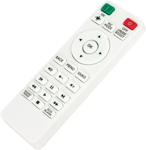 RCV013 Projector Remote Control for BenQ Projector in Living Rooms or Rooms, No Programming or Pairing Needed, Replacement Remote Compatible Models TK700 TH575 TK700ST W1130 TH585 TH685 TH671ST in Saudi Arabia