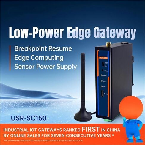 Low Power Edge Gateway USR-SC150 Modbus RTU to JSON in Saudi Arabia