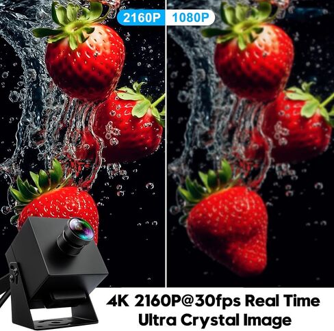 HDMI USB2.0 Camera,1080P 30fps H.264 H.265 Video Format,150° HFOV Wide Angle Lens,2X Digital Zoom Free Driver Lightburn Computer Plug&Play Camera for Windows Mac OS Raspberry Pi Jetson Nano in Saudi Arabia