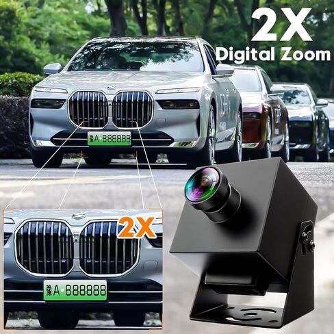 HDMI USB2.0 Camera,1080P 30fps H.264 H.265 Video Format,150° HFOV Wide Angle Lens,2X Digital Zoom Free Driver Lightburn Computer Plug&Play Camera for Windows Mac OS Raspberry Pi Jetson Nano in Saudi Arabia