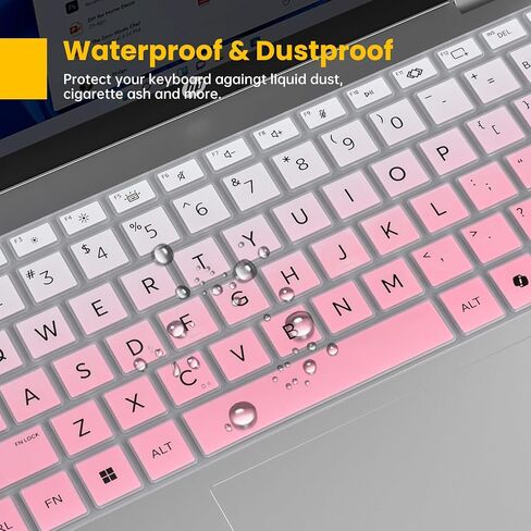 قطعتان من غطاء لوحة المفاتيح لجهاز الكمبيوتر المحمول 2026 2025 HP OmniBook Ultra Flip 2 في 1 من الجيل التالي AI PC 14 بوصة 14t-fh000 14-fh0047nr 14-fd0087nr، واقي الكمبيوتر المحمول HP EliteBook Ultra G1i 14 (غير مناسب لسلسلة OmniBook X) in Kuwait