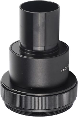Wide Field of View Optical Adapter for Microscopic Imaging - Aluminum Alloy T2 M4 3 NDPL 1 2X Microscope Camera Lens - Compatible with Biology and Stereo Microscopes in Saudi Arabia