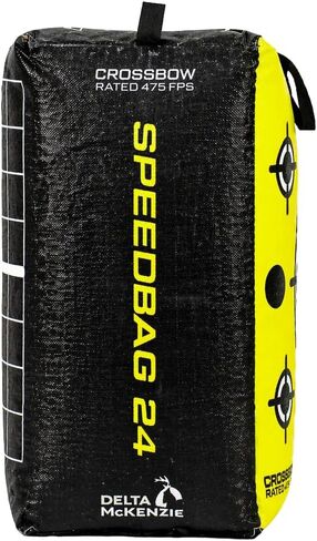 Delta McKenzie Speedbag 24" Archery Target - High Performance 475 FPS Dual-Sided Bag Target for Compound Bows & Crossbows - Field Point Compatible with Easy Arrow Removal in Saudi Arabia