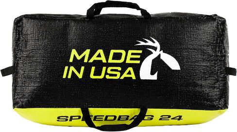 Delta McKenzie Speedbag 24" Archery Target - High Performance 475 FPS Dual-Sided Bag Target for Compound Bows & Crossbows - Field Point Compatible with Easy Arrow Removal in Saudi Arabia