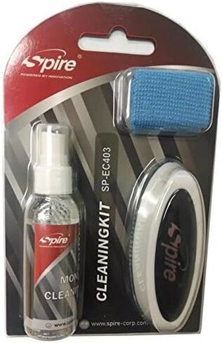 Spire Complete Cleaning Kit for Monitors, TV Screens, Mobile Phone, Tablets etc. SP-EC403 in Saudi Arabia