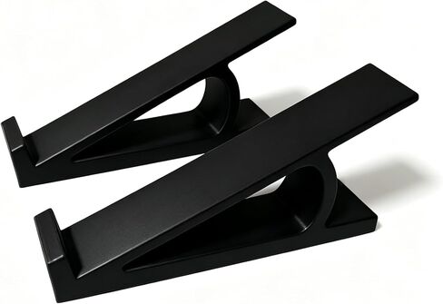 Clip‑On Laptop Stand 2 Pack, Ergonomic Plastic Riser for Notebook Cooling in Saudi Arabia