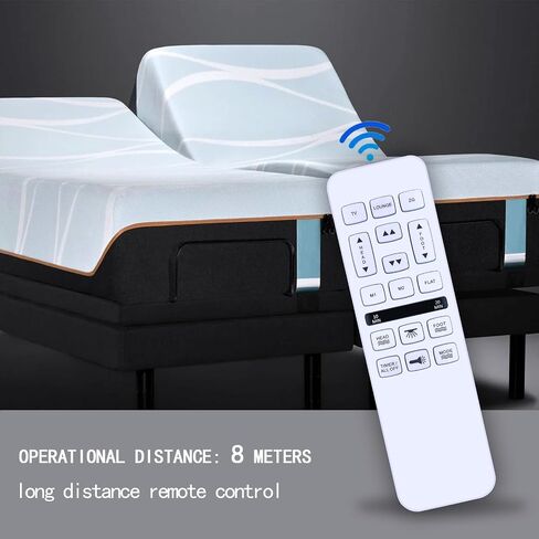 Replacement Remote for Richmat HJH55/HJC18 Control Box, Mlily, Bedtech, Mattress Firm 600 or 3000, iDealBed Custom Comfort Adjustable Bed Base in Saudi Arabia