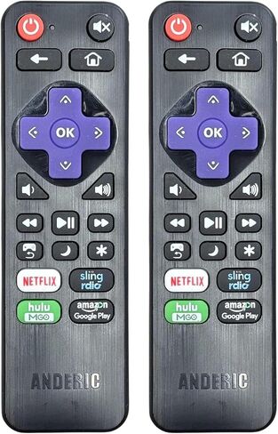 [2 Pack] Replacement Universal Remote Control for Roku Streaming Player in Saudi Arabia