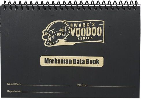 VooDoo Tactical Men's Marksman Data Book, Black in Saudi Arabia
