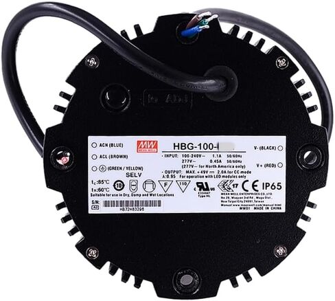 محرك LED HBG-100(DA) يعني البئر، HBG-100-48AB 2A مع مقياس الجهد الحالي الثابت، تعتيم ثلاثة في واحد in Kuwait