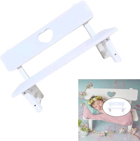 Wood Retro Small Benches Photography Props Infant Photo Posing Lounges Chair Shoots Props Decorations Posing in Saudi Arabia
