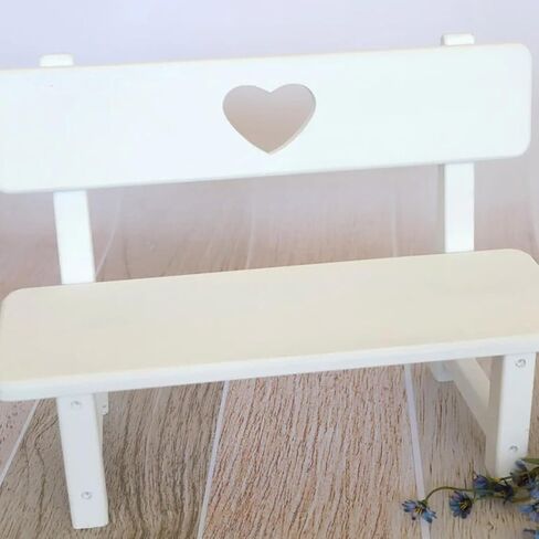 Wood Retro Small Benches Photography Props Infant Photo Posing Lounges Chair Shoots Props Decorations Posing in Saudi Arabia