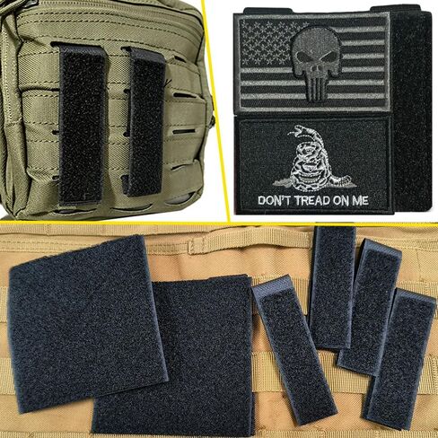 Molle Patch Panel Set Hook & Loop Adapter for Vest Backpack in Kuwait