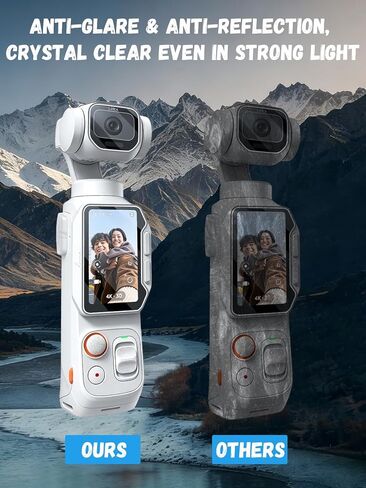 [3+3 Pack Screen Protector for Insta360 Luna Pro in Kuwait