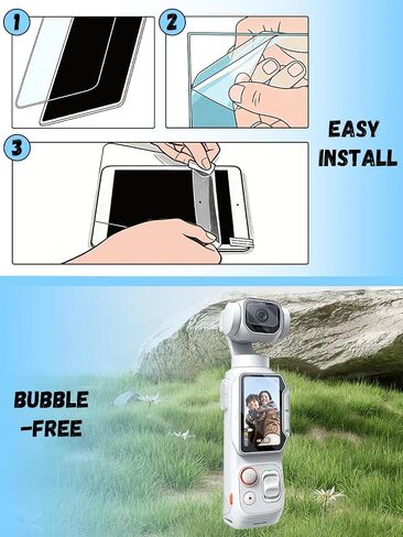 [3+3 Pack Screen Protector for Insta360 Luna Pro in Kuwait