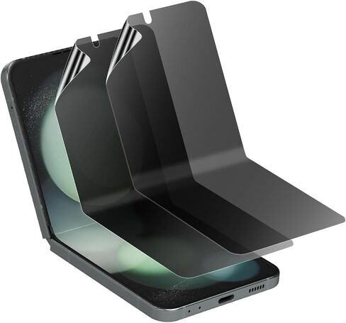 [2 Pack for Samsung Galaxy Z Flip 6 Privacy Screen Protector Anti-Spy, Anti-Scratch, Bubble-Free, Easy-Install, Clear View, Full Coverage for Your Galaxy Z Flip 6 5g (2, Flip 6) in Saudi Arabia