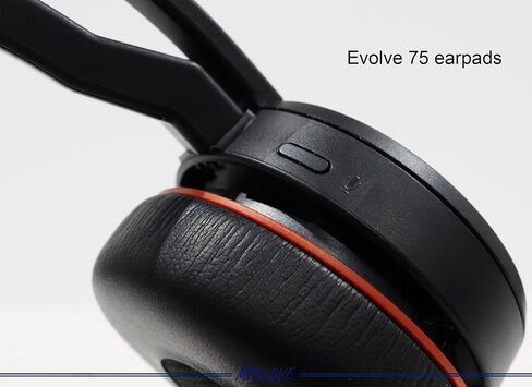 Evolve 75 Ear Pads - Replacement Earpads for Jabra Evolve 75(75UC 75MS 75SE) Headphones in Saudi Arabia