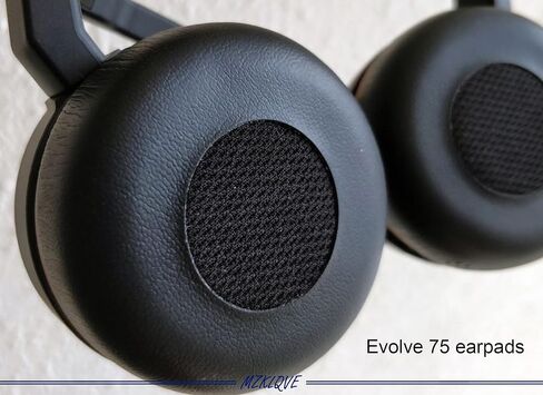 Evolve 75 Ear Pads - Replacement Earpads for Jabra Evolve 75(75UC 75MS 75SE) Headphones in Saudi Arabia