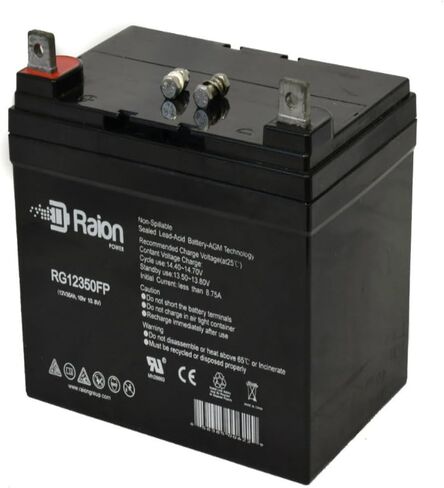 Raion Power 12V 35Ah Replacement Rechargeable Battery for Woods 6180 Lawn Mower in Kuwait