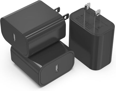 3Pack USB C Charger Block 20W, PD 3.0 Type C Wall Chargers Power Adapter in Kuwait