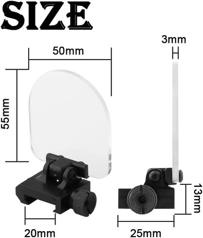 Sight Circle Lens Protector Foldable Protector Lens for Airsoft & Mlock in Saudi Arabia