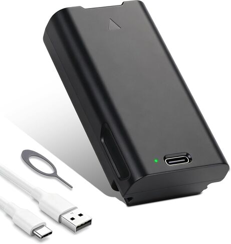 بطارية 7000 مللي أمبير لجرس الباب بالفيديو Eufy E340 & C31، منفذ شحن USB-C in Kuwait