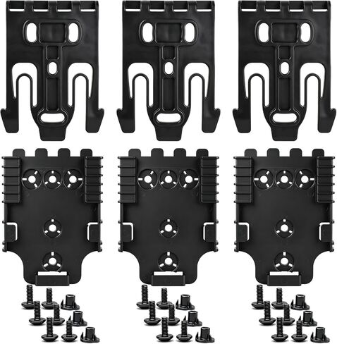 QLS Kit Quick Locking Belt Accessories Holsters Locking System Accessories Quick Connect Drop Leg Holster and Belt Accessories Platform Attachment Mid-Ride Universal Belt Loop in Saudi Arabia