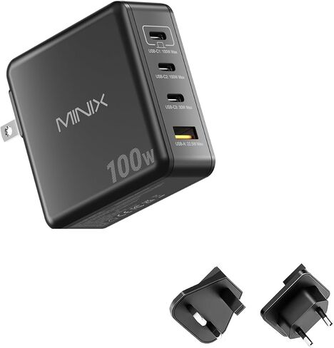 MINIX 165W USB C Charger, 140W PD 3.1 GaN Fast Charging Station for MacBook in Kuwait