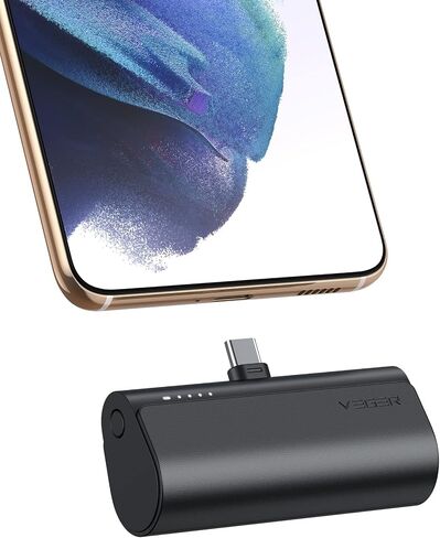 باور بانك صغير الحجم وسريع الشحن بقدرة 5000 مللي أمبير في الساعة لهاتف iPhone 17/16/15 in Kuwait