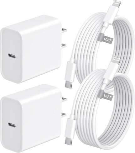 10FT iPhone 14 13 12 11 Charger Fast Charging [Apple MFi Certified] in Saudi Arabia