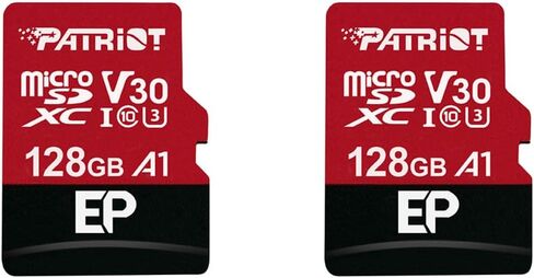 Patriot 128GB Micro SD V30 A1 Memory Card in Saudi Arabia