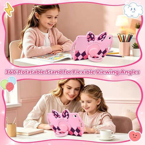 WESADN for iPad A16 Case 11th Gen/for iPad 10th Generation Case Kids Girls in Kuwait