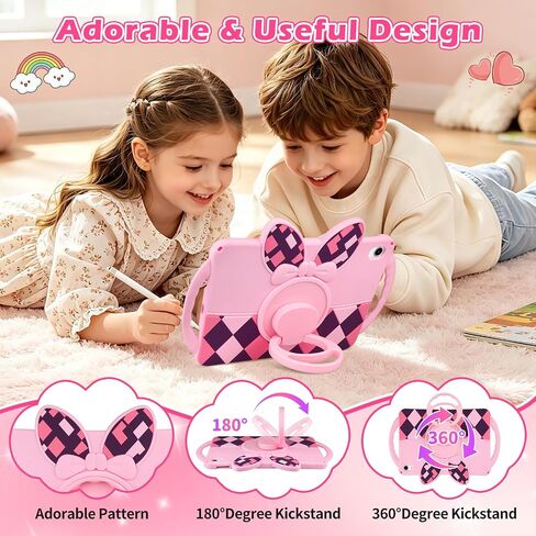 WESADN for iPad A16 Case 11th Gen/for iPad 10th Generation Case Kids Girls in Kuwait