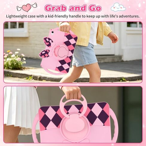WESADN for iPad A16 Case 11th Gen/for iPad 10th Generation Case Kids Girls in Kuwait